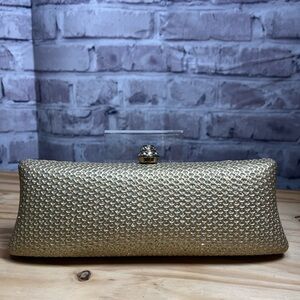 Gold and Silver Clutch/Shoulder Bag